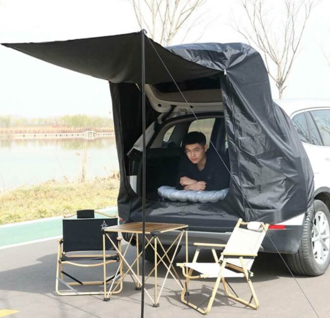 Tently The Really Easy Ultimate Car Tent for Camping